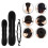 Vlechthulpmiddelen, 25 stuks - Professionele haarstylinghulpmiddelen Black 4