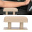 Adjustable Car Armrest Pad Beige ABS+PU, 9–12cm Elbow Support 14