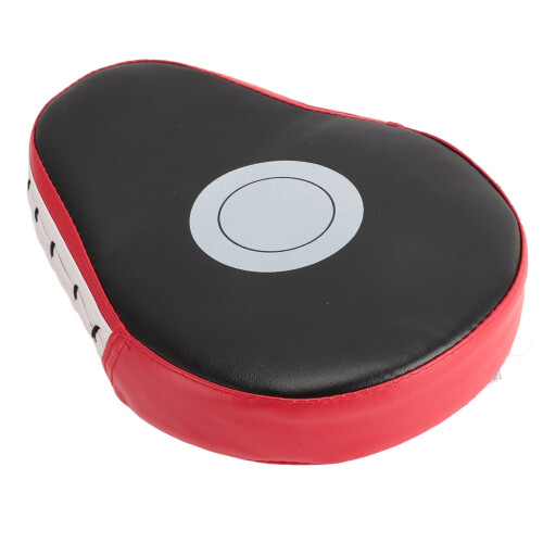 Taekwondo Curved Target Pad for Kickboxing Training – Red/Black