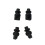 40X for   3 Gimbal Camera Rubber Dampers Set for Enhanced Stability and Vibration Reduction 6