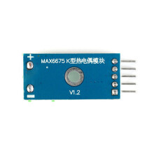 3X MAX6675-Modul mit Thermoelementsensor Typ K, Hochpräzises Messwerkzeug, Hochtemperaturmessbares Modul