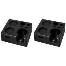 2X Espresso Tamping Station Organizer Coffee Tamper Holder for 58mm 54mm 51mm Epsresso Portafilter Coffee Tools