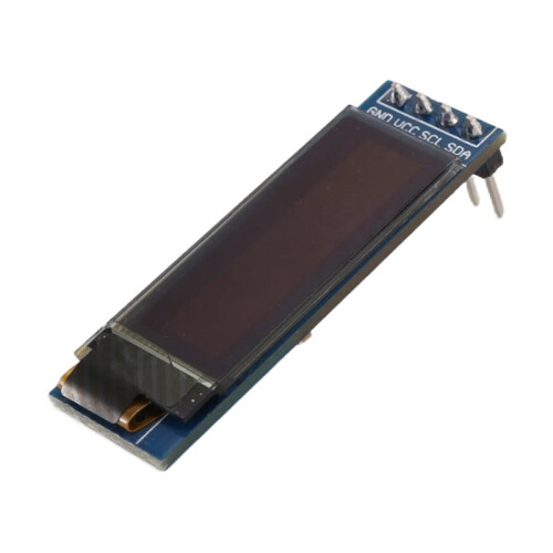 4X Display Module 0.91 Inch SSD1306 OLED Display Module OLED Screen Driver  3.3V, Font 2