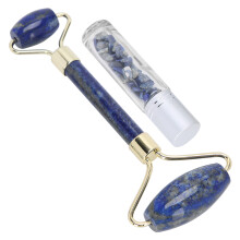Kristall-Gesichtsroller-Massagegerät mit Roll-On-Ätherölflasche