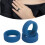 Silikon Ringcover 3 Stück M Dunkelblau für Smart 4
