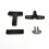 5X Electric Bicycle Tail Light Bracket Rear Light Bracket Bicycle Camera Holder Bike Bracket for 9