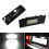 4x Car LED Nummerskylt Light 24-SMD LED Nummerskylt Light Passar för  147 156 159 166 4