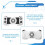 2X X3 Handy-Gamepad mit Kühlventilator, , Handy-Gaming-Controller, Vibration für Android/IOS//PC B 7