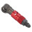 Universal Curved Aluminum Brake Line Quick Release Adapter Fitting, Red 14
