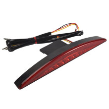 3X Motorcycle Tail Light LED Brake Light for Breakout EFI FXSB CVO 2013-2017 (Red)