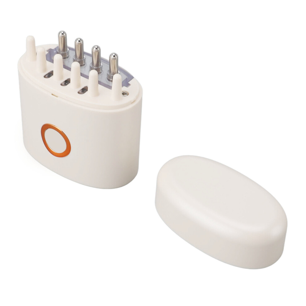 Electric Hair Oil Applicator Comb 5ml USB Rechargeable Vibration Microcurrent 150mAh