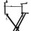 2X Adjusted Electronic Piano Second Tiers Stand Electric Piano Holder Adjustable Stable Keyboard Rack 4