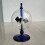 2X 4 Blades Rotating Glass Windmill Solar Powered Crookes Radiometer Light Mill/Educational Teaching Study Tool A 3