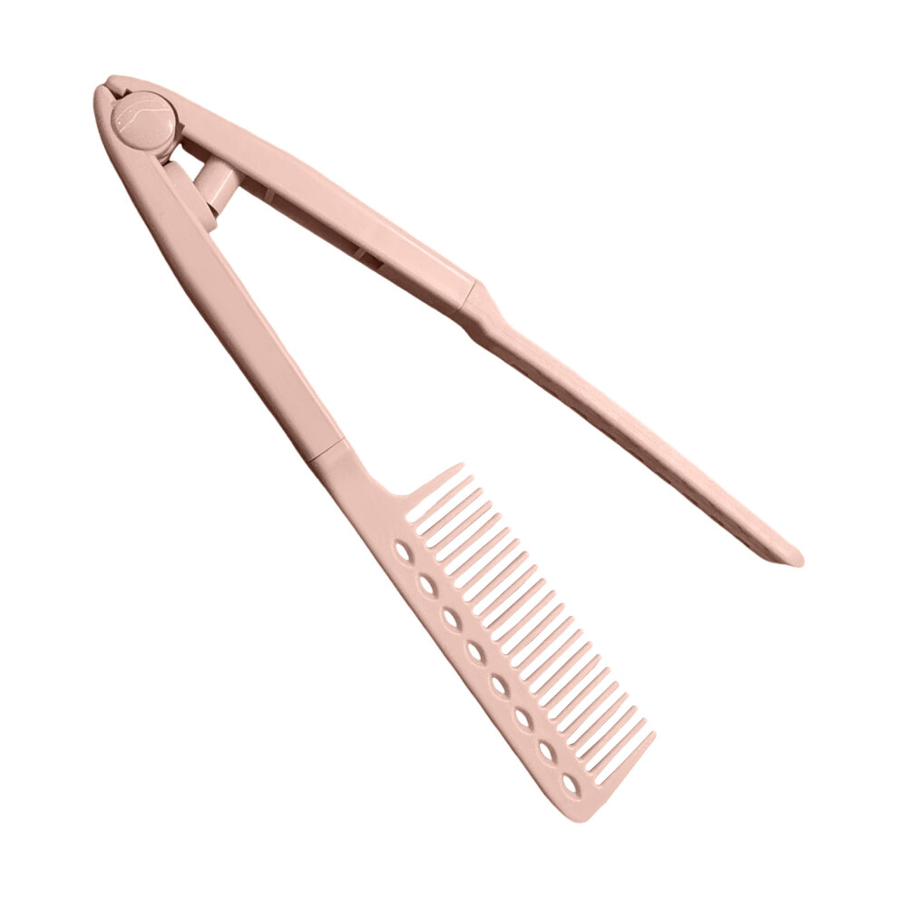 Reach-Tools (Pink) Curly Hair Straightening Comb - Durable