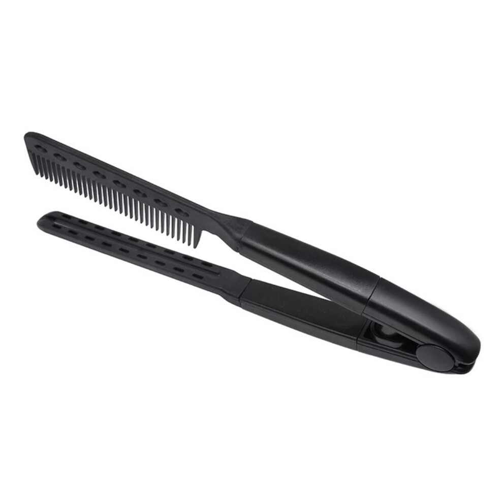 Reach-Tools (Black) Curly Hair Straightening Comb - Durable