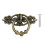 30Pcs Vintage Kitchen Cabinet Cupboard Dresser Door Drawer Ring Pull Handles Knobs (Antique Brass) 4