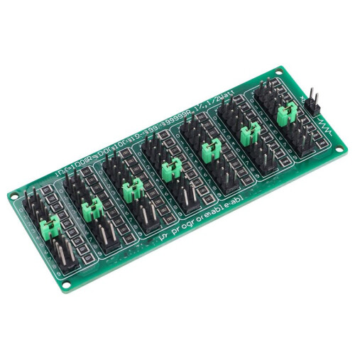 3X 7 Decade 1R - 9999999R Programmable SMD Resistor Slide Resistor Board Step Accuracy 1R 1% 1/2 Watt Module 200V 2