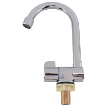 5X Caravan Boot 360 Graden Rotatie Koperen Wastafel Kraan Vouwen Koud Water Kraan Kraan Keuken Badkamer voor RV Marine Boot Dek Luik