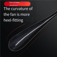 4X Shoe Horn Handle, Retractable Shoe Horn, Stainless Steel Shoe Horn Handle Shoe Lift Shoe Puller