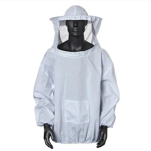 3X Protective Beekeeping Jacket  Overalls, Beekeeping Cap Sleeves Beekeeper Suit, Beekeeping Bee Jacket 1