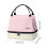 (Pink) Double Layer Insulated Lunch Bag - Reusable & Easy Clean 2