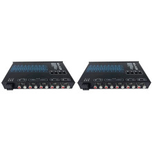 2X 9 Band Graphic Equalizer Digital Car Audio ADL-EQ9 Full Series Car Amplifier Equalizer with Adjustable Filter