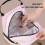 (Pink) Double Layer Insulated Lunch Bag - Reusable & Easy Clean 5