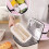 (Pink) Double Layer Insulated Lunch Bag - Reusable & Easy Clean 7