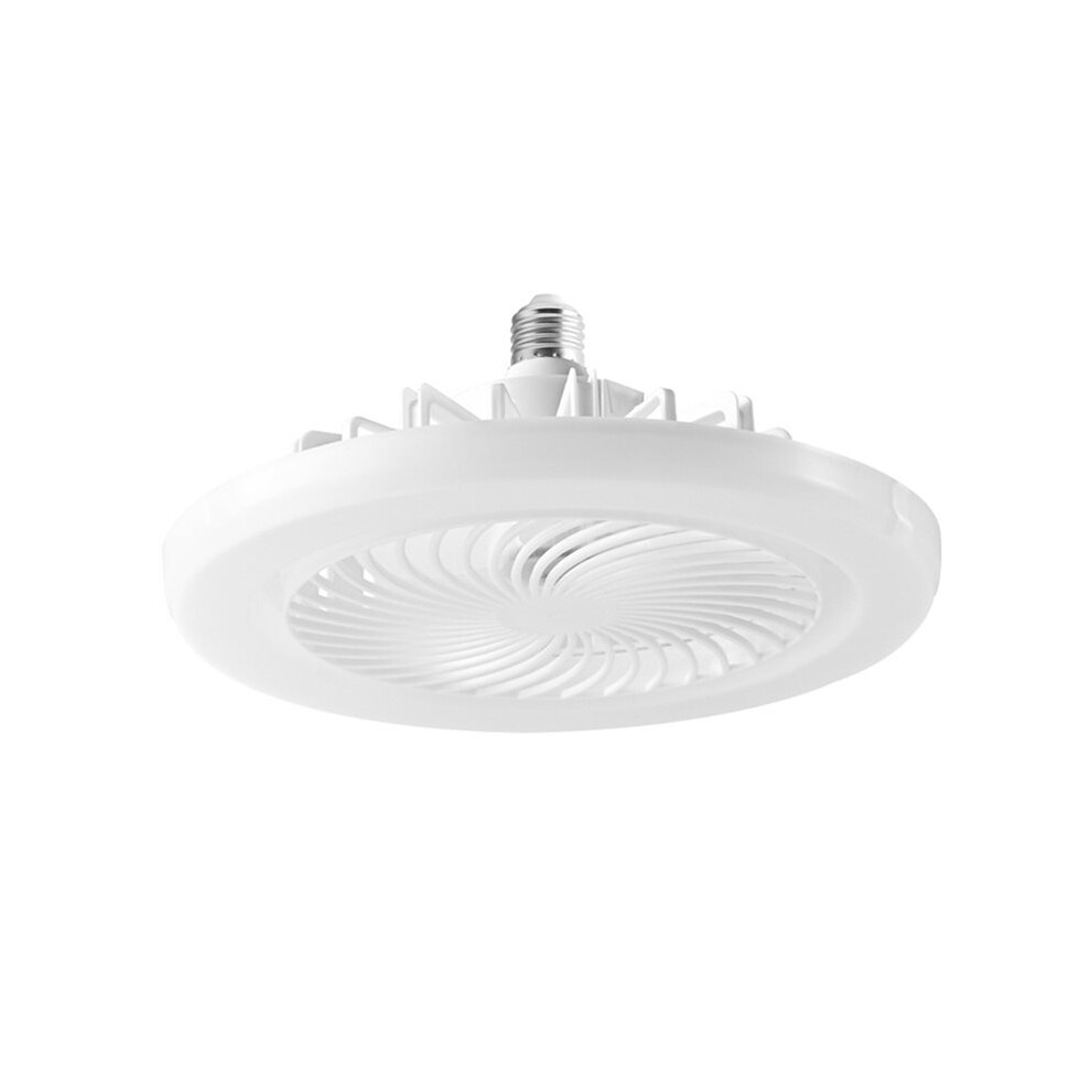 3X Ceiling Fan With Lights ,E27 Enclosed Low Fan Light Electric Fandelier With Remote Control Three Colors 6033431882833