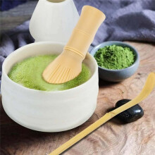Traditionele Matcha Garde Herbruikbare PP Hars Matcha Garde Chasen Vaatwasserbestendige Matcha Roerstaaf Matcha Groene Thee Groen