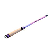 (Pink Purple 1.2m) Lightweight Carbon Fiber Fishing Rod for Trout & Minnow
