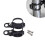 Motorcycle Turn Signals Relocation Fork Clamps Bracket 4 Pcs Mount Light Holder Lamp Bracket 4