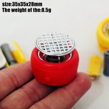 1/12 MIniature Dollhouse Outdoor Barbecue  Gas Stove BBQ Grill for Barbies OB11 Doll Accessories,Yellow, Square