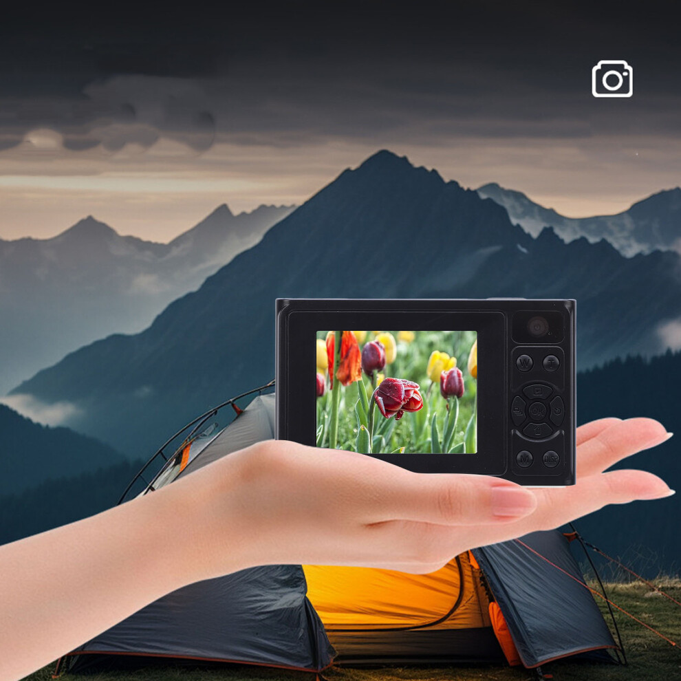 48Mp Digital Camera 2.36" Tft Screen 8X Zoom Autofocus Black 7901391108456