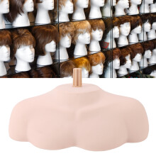 Realistic PVC Mannequin Head & Shoulder Model - Reusable, 34.5cm
