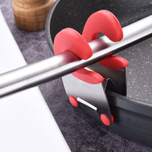 Soporte para Ollas, Soporte para Ollas, Apto para Escurridor Cucharas, Mango Antiescaldaduras, Clip Fijación Simple para Escurridor Ollas, Accesorios
