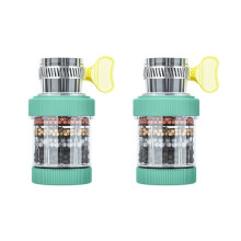 6-Layer Universal Faucet Filter, Splashproof & Water-Saving, Easy Install, 360 Rotatable Kitchen Tap Nozzle