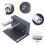 Automatic Label Rewinder Aluminum Alloy 1.5in Core TwoWay Rotation for Barcode Printers 5