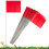 200Pack Marking Flags, Red Yard Flags 15x4x5Inch,  Flags, Lawn Flags Markers, Irrigation Flags, Landscape Flags 3