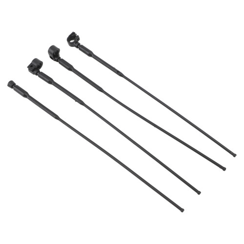 RC Crawler Antenna Decor 4pcs for Axial SCX10 90046 Simulation Accessory
