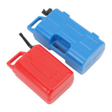 1/10 Scale RC Simulation Gas Fuel Tank & Can Set - Red & Blue