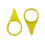 400Pcs Loose Wheel Lug Nut Indicator for 32mm 33mm Nuts High Visibility Yellow Wheel Check Indicator 2