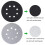 10x Interface Pads 5 Inch 8 Hole Hook & Loop Soft Sponge Foam Sanding Interface Pad for Orbital Sander Polishing 4