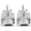 4PCS Silk Screen Printing Metal Butterfly Frame Hinge Clamp DIY Hobby Tool 5