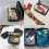 6 PCS Small Storage Box with Lid Rectangular Small Tin Boxes Metal Box with Lid Small Tin Box for Home Storage Black 6