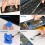 2X 142-in-1 Screwdriver Set Multifunctional Multi-Angle Screwdriver Set Tool Set 5