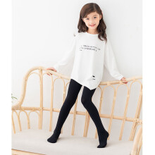 90D Girls Ballet Dance Pilates Socks,Professional Dance Leggings Black-S