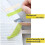 180 Colors Books Tabs for Annotating,Sticky Tabs Clear Sticky Notes, Morandi Page Markers for Notebooks,(7200Pcs) 6