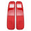6pcs Tail Light and Mudguard Kit for Ford Econoline Van 1975-1991 9