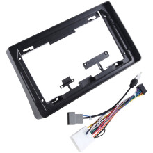 2st 9 Inch Autoradio Frame voor NAVARA D40 2006-2012 Dash Kit Installeer Facia Console Bezel Adapter